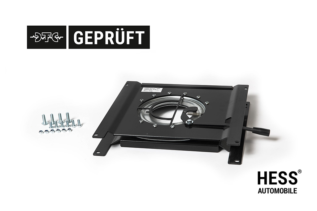 Aguti Drehkonsole für den VW Crafter II &amp; MAN TGE (Beifahrerseite)