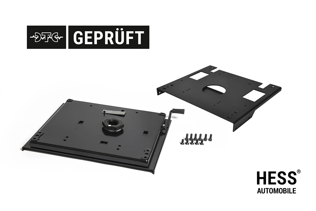 Sportscraft Drehkonsole für den Fiat Ducato, Citroën Jumper oder Peugeot Boxer (Beifahrer)