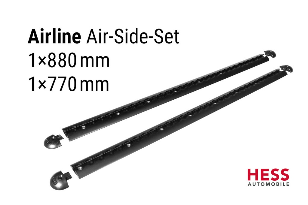Airline-Sideholder-Set für VW T5 / T6 / T6.1, schwarz
