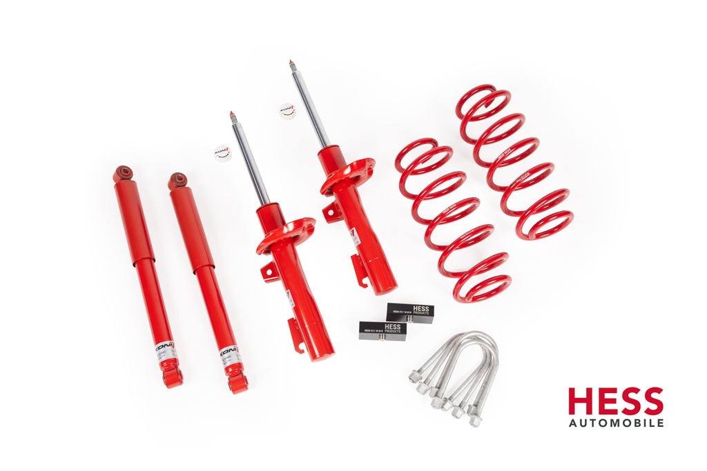 Hess Höherlegung Hill Koni - VW Caddy 3-4 KR