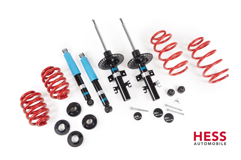 HESS Höherlegungs Fahrwerk Hill medium mit Bilstein Dämpfer für VW T5/T6/T6.1