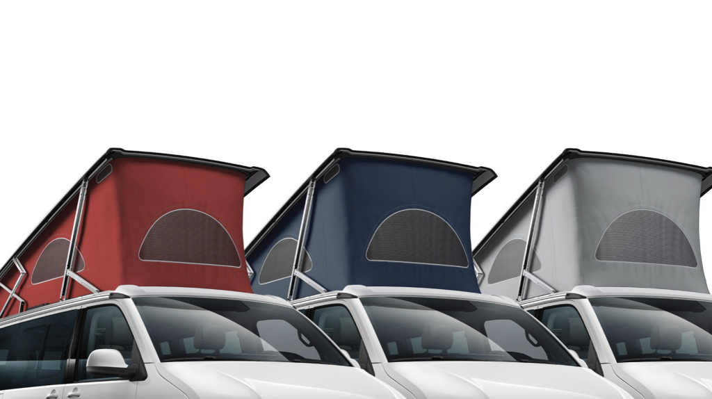 Faltenbalg Fenster VW T6 rot